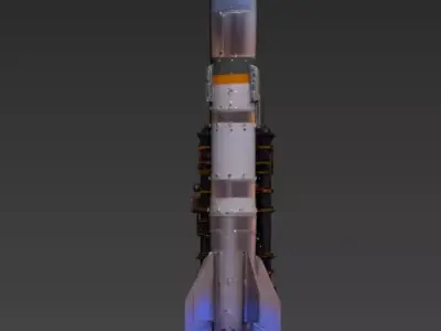 114- Missiles used in Iran war attacks 3D model