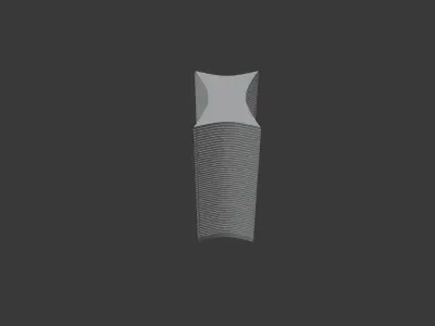 Skyscraper tower 3D model