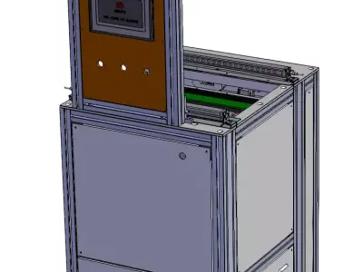 Automatic Elevator for Conveyor Line 3D model