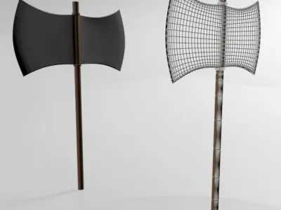 Axe 01 3D model buy