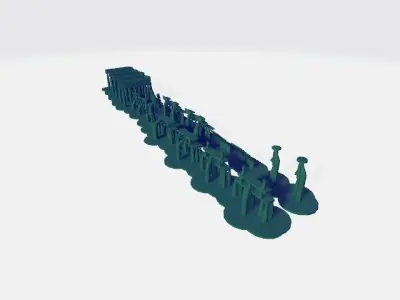 N Scale - Carrozza FS tipo 46 - bagagliaio 3D print model