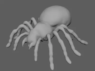 Spider 3D model 12