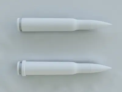 Bullet Free low-poly 3D model get