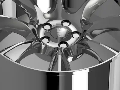 Dodge Challenger SRT rim 3D model