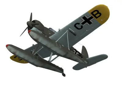 Arado Ar196 A-3 3D model purchase