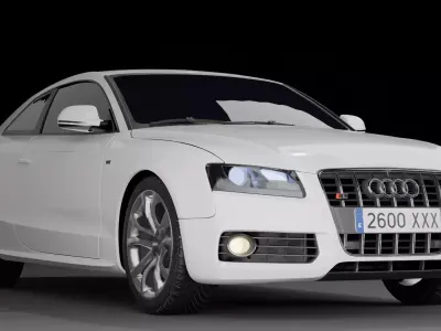 Audi S5 2008 3D model