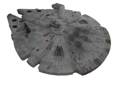 starwar spacecraft 3D model