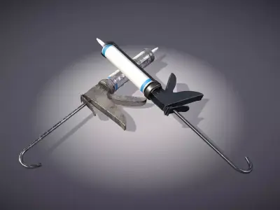 Caulking Gun 3D model purchase