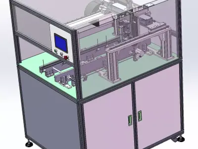 PCBA Three-Axis Dispensing Machine 3D model