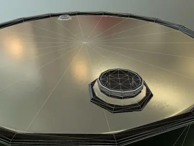 Oil barrel Free low-poly 3D model purchase