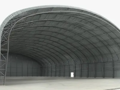 Warehouse and Hangars 3D Models Collection 2 3D model