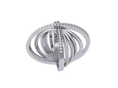 Wedding Ring  3D print model 334