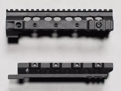 KAC - AR-15 - URX 3 - Replica Low-poly 3D model