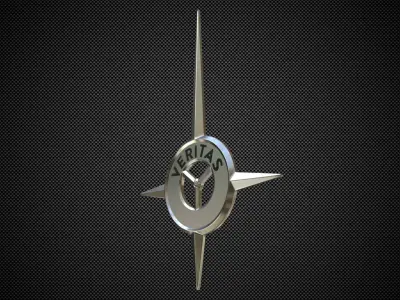 veritas logo 3D model