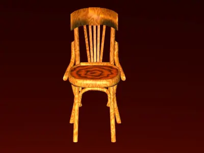 Classic chair 3D model buy