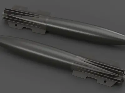  Unguided Aerial Bomb Model 