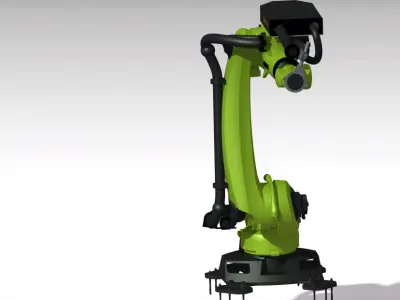 arm Robot KUKA KR120 2900 3D model