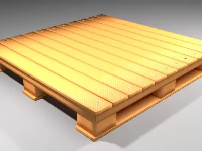 Pallet - CP3 Block 3D model