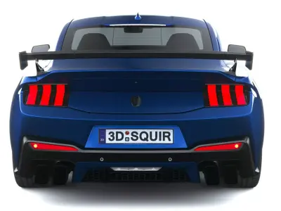 Mustang Dark Horse SC Track Pack 2026 3D model