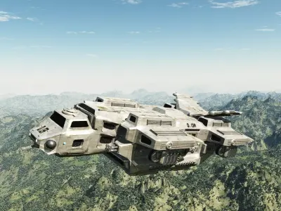 Heavy Dropship 3D model