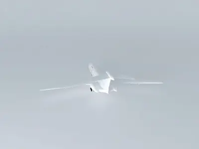 Template Vickers Armstrongs VC10 Free 3D model