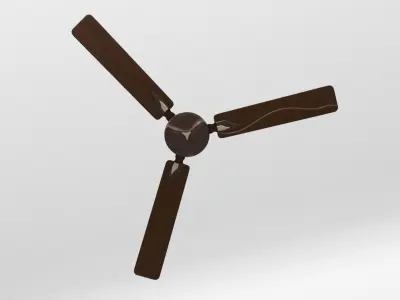 Ceiling Fan 05 Low-poly 3D model