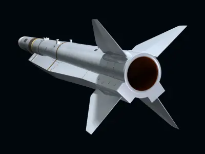 Meteor Missile 3D model