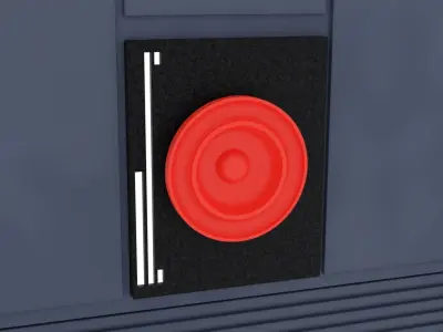 Death Star Wall Panel - B2 - 1-18 scale Kenner Hasbro 3D print model
