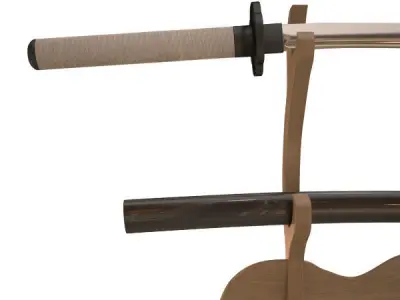 Samuray Sword 3D model