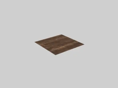 wood floor Low-poly 3D model