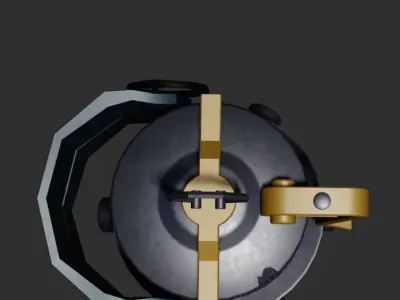 Grenade Jinks Low-poly 3D model