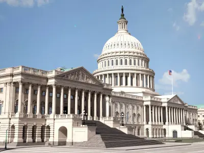 United States Capitol 3D model get