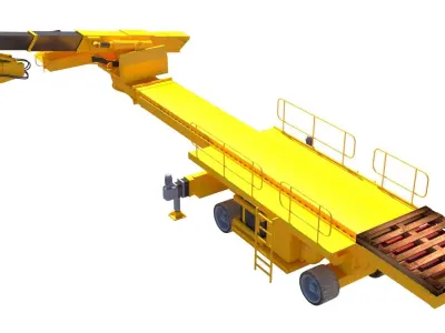 lainera crane 3D model