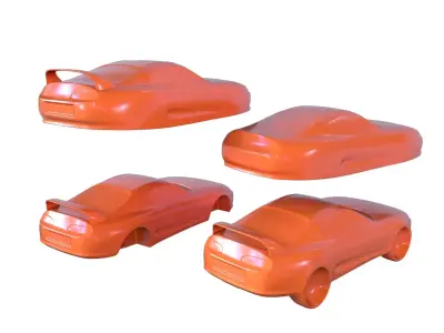Toyota Supra - Smooth Model 3D print model