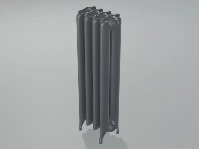 Epoca Cast Iron Radiator 2C4 3D model