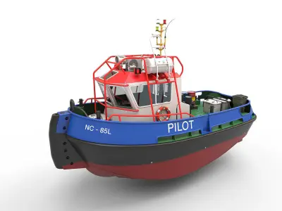 TUG  01 3D model