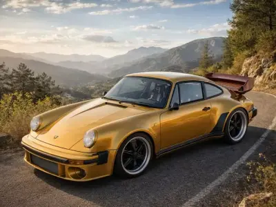 porsche 930  Low-poly 3D model