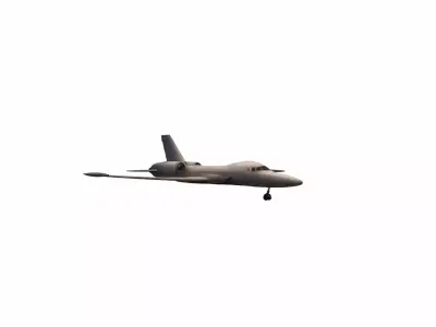 Plane Commercial Jet Flying 3d Model 3D model