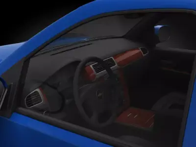 Chevrolet Avalanche Crew Cab Pickup Truck 3D Model  3D print model
