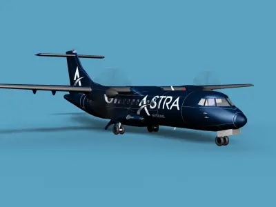 ATR  ATR-42-500 Astra 3D model