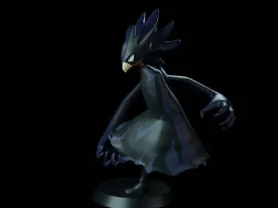 Fumikage Tokoyami 3D print model