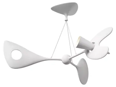 Alexandre Biaggi Bird chandelier 3D model