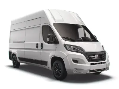 Fiat E Ducato Van L3H3 2022 3D model
