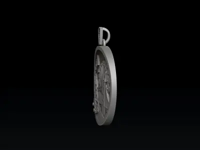England Uk Pendant 3D print model
