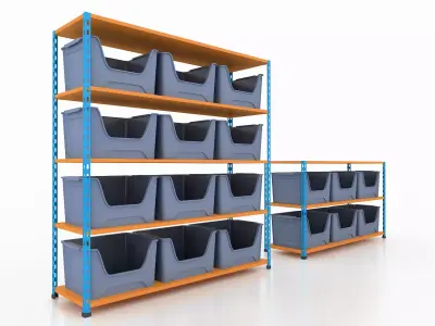 Shelf 3D model 21 3D model