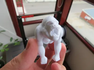 ANGRY GORILLA Free 3D print model