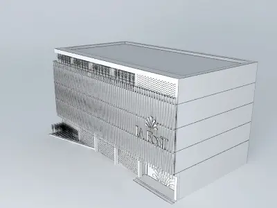 La Font spa exterior Free 3D model