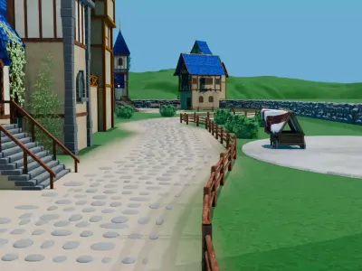 FANTASY pack GAME READY Low-poly 3D model