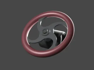 Pipe Valve 3D model