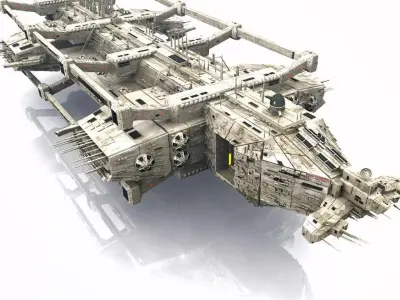 CDF Xenon Heavy Freighter 3D model
